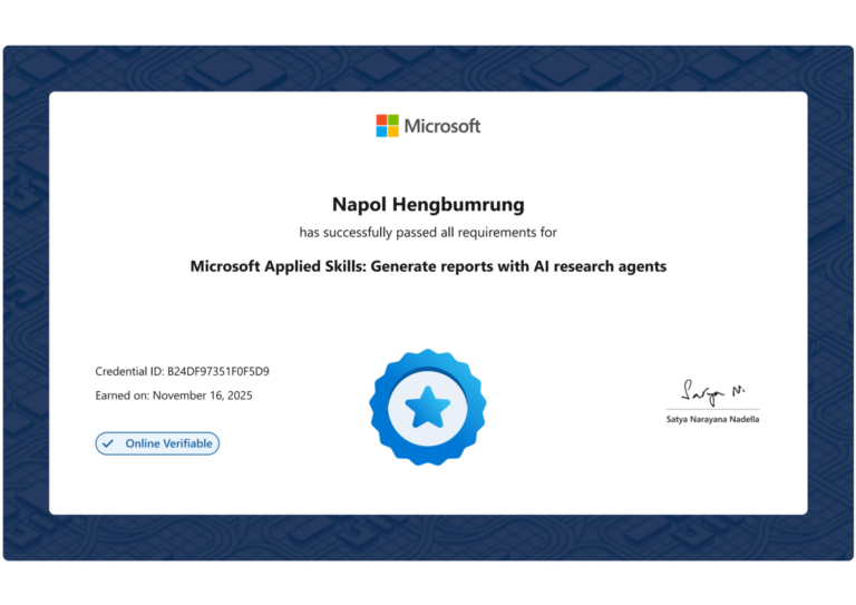 [Workshop] Intensive AI Agent With Microsoft Copilot Studio รุ่น 2 ...